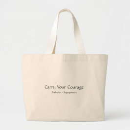 運Your Course感動的 - Tote Bag ラージトートバッグ