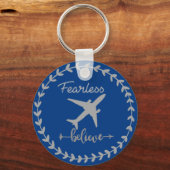 「運Your Dreams: Empowering Keychain」 キーホルダー (正面)