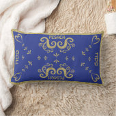 過ぎエレガント越し枕「リクリラックスリン、喜び」 ランバークッション (ブランケット)