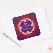 過ぎ去ったことは過ぎ去ることだ スクエアシール (封筒)