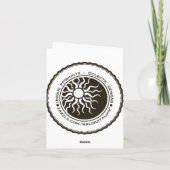 過ぎ去る前にハーバート・スウィートフランクの詩 シーズンカード (裏面)