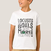 過ぎ越しのイナゴとボイル Tシャツ (正面)