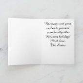 過ぎ越しのグリーティングカ得ード「スープ」 カード (内部)