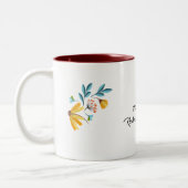 過ぎ越しのコシェル ツートーンマグカップ (左)