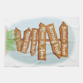 過ぎ越しのシンボルや象徴 キッチンタオル