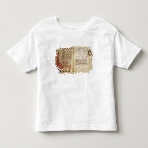 過ぎ越しの祝いのイブのためのHaggadah トドラーTシャツ