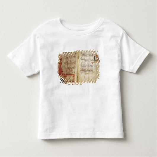 過ぎ越しの祝いのイブのためのHaggadah トドラーTシャツ (正面)