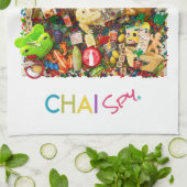 過ぎ越しの祝いの台所タオル キッチンタオル (折り畳み)