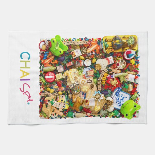 過ぎ越しの祝いの台所タオル キッチンタオル (横)