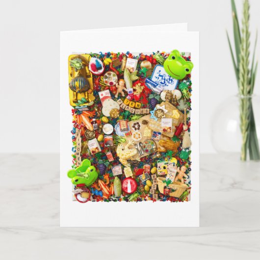 過ぎ越しの祝いの挨拶状 カード (正面)