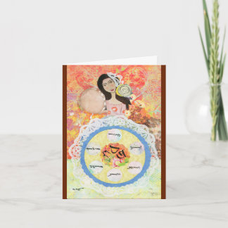 過ぎ越しの祝いの挨拶状 カード