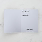 過ぎ越しの祝いの挨拶 カード (内部)