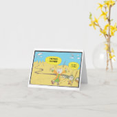 過ぎ越しの祝いの漫画 カード (黄色い花)