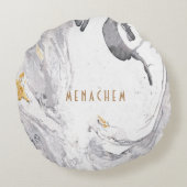 過ぎ越しの祝いのPesachの円形の枕 ラウンドクッション (裏面)