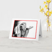 過ぎ越しの祝い カード (黄色い花)