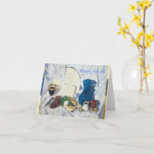 過ぎ越しの祝いSeder カード (黄色い花)