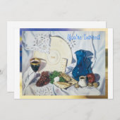 過ぎ越しの祝いSeder 招待状 (正面/裏面)