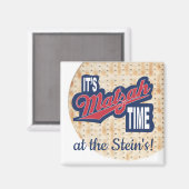 過ぎ越し角型磁石「マザータイムだ」 マグネット (正面/裏面)