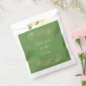 過ぎ越し"金ゴールドエルサレム"グディー好意バッグ フェイバーバッグ (封をした状態)