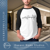 過刺激メンタルヘルス ラグランTシャツ Tシャツ