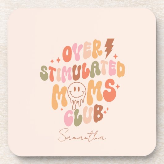 過剰な刺激を受けた母 コースター (正面)