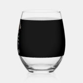 過剰刺激とフェスティバルAFラクーンエスプレッソ恋人 ステムなしワイングラス (右)