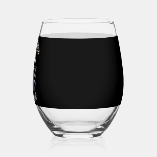 過剰刺激とフェスティバルAFラクーンエスプレッソ恋人 ステムなしワイングラス (右)