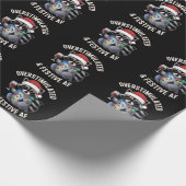 過剰刺激とフェスティバルAFラクーンエスプレッソ恋人 ラッピングペーパー (角)