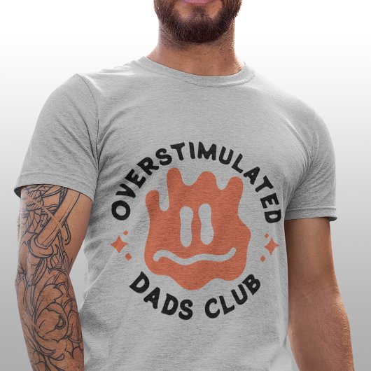 過剰刺激パパクラブカスタマイズ可能な父の日 Tシャツ