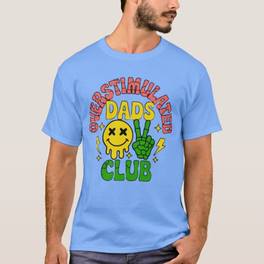 過剰刺激パパ倶楽部 Tシャツ (正面)