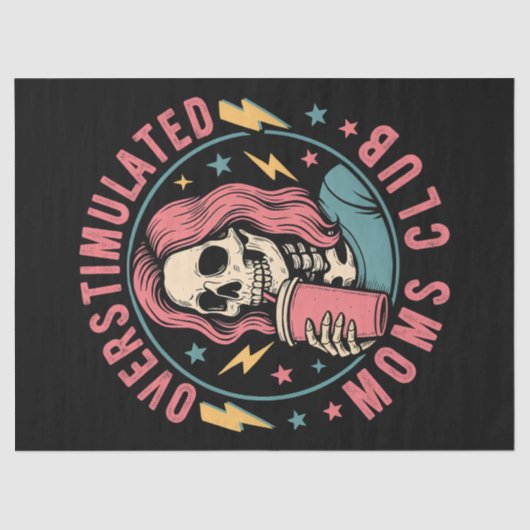 過剰刺激モムスクラブスカルメッシーママ生活 薄葉紙 (正面)