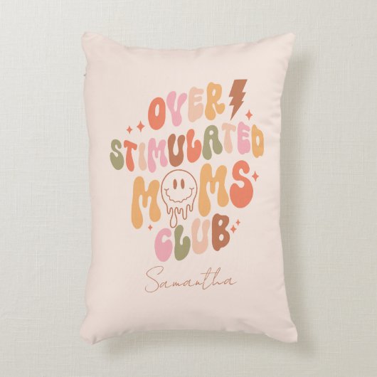 過剰刺激モムズ倶楽部 – 関連実在と アクセントクッション (正面(垂直))