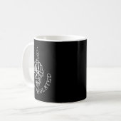 過剰刺激中は話しかけないで - フロントA コーヒーマグカップ (正面左)