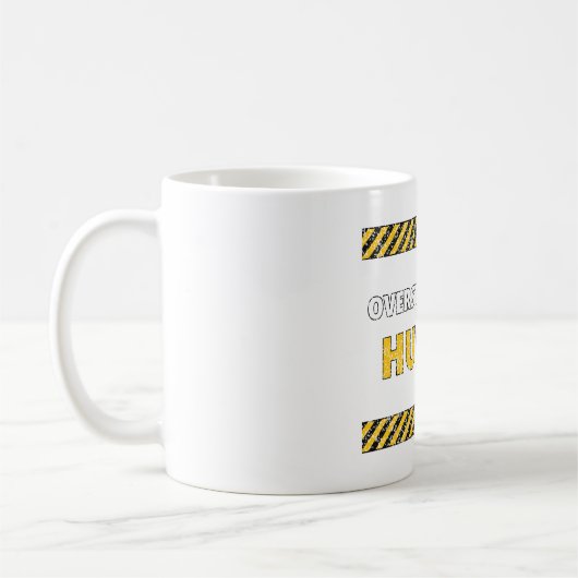 過剰刺激人間NDマグ コーヒーマグカップ (左)
