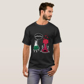 過剰反応だと思う 化学 Tシャツ (正面フル)