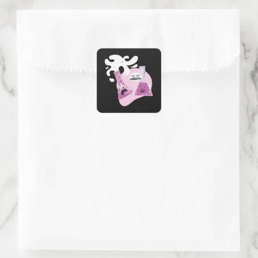 過剰反応 スクエアシール (バッグ)