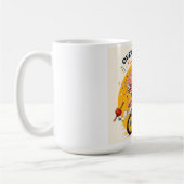 過剰思考は任せてシャツ コーヒーマグカップ (左)