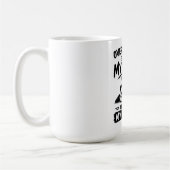 過剰思考は私の有酸素運動 コーヒーマグカップ (左)