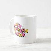 過剰思考クラブ コーヒーマグカップ (正面左)