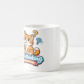 過剰思考チャンピオン コーヒーマグカップ (正面右)