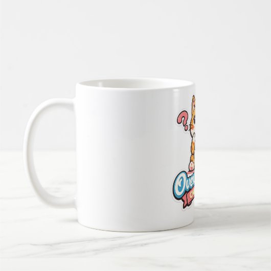 過剰思考チャンピオン コーヒーマグカップ (左)