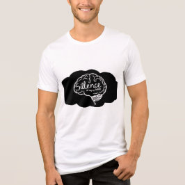 過剰思考ブレイン・カートゥーン メンタルヘルスアート トライブレンドＴシャツ