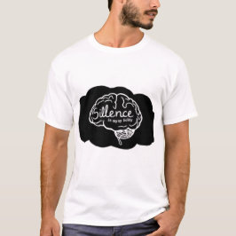 過剰思考ブレイン・カートゥーン メンタルヘルスアート Tシャツ