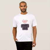 過剰思考者のための面白い脳力アパレル Tシャツ (正面フル)