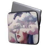 過剰思考者 ラップトップスリーブ (正面左)