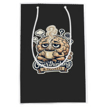 過剰思考進行中Tシャツ | 共感できるデザイン