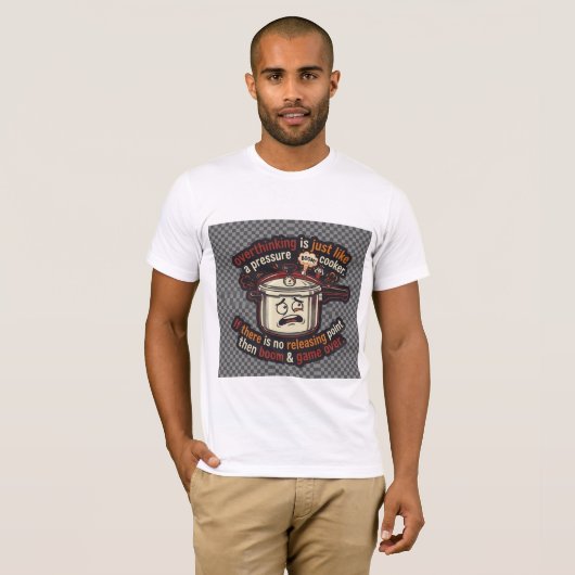 過剰思考 Tシャツ (正面フル)