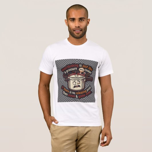 過剰思考 Tシャツ (正面フル)