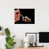 過剰摂取スプーン ポスター (ホームオフィス)