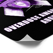 過剰摂取認識度デイパープルリ威厳があるボン31 ポスター (角)